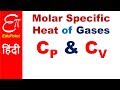 Molar Specific Heat Capacity of an Ideal Gas - Cp and Cv | video in HINDI
