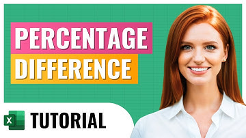 Comment calculer la différence de pourcentage dans Excel