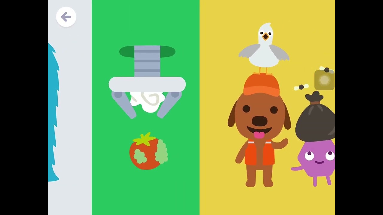 Sago Mini classroom - Garbage / Camión de basura