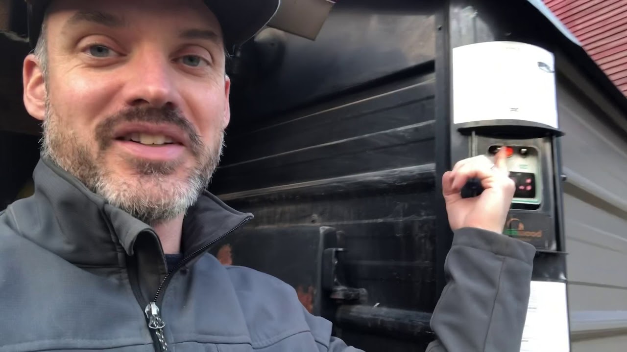 Outdoor wood boiler cleaning (Aspen 175) YouTube