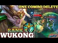 WUKONG ONE ULT COMBO DELETE! HYPER CARRY MVP BUILD - TOP 4 GLOBAL WUKONG BY Mỹ Linh - WILD RIFT