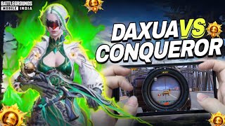 KING of REFLEX🔥Conqueror Top 100 Handcam GAMEPLAY | Fastest Player 1vs4 | PUBG BGMI