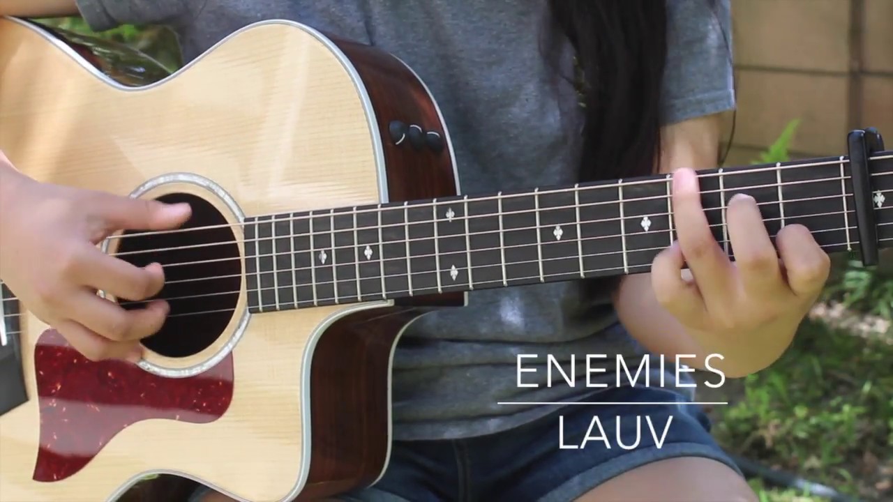 Enemies - Lauv - Fingerstyle Guitar Cover (+ TABS)
