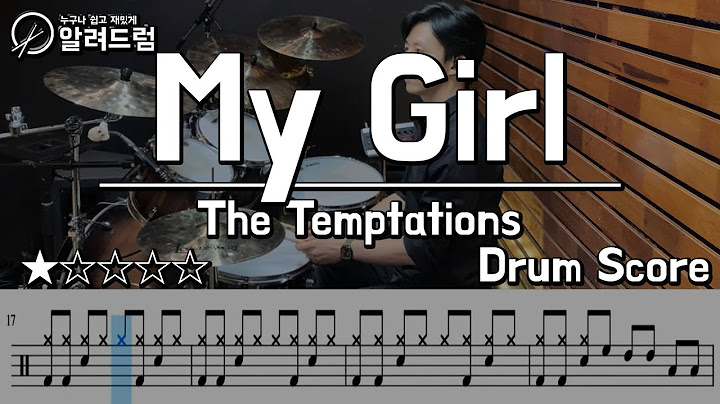 My Girl Drums version - Drums performance video thumbnail