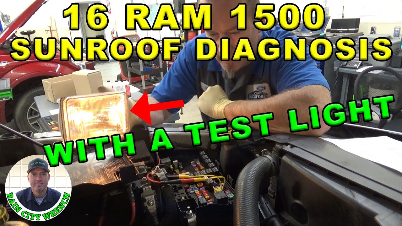 RAM SUNROOF DIAGNOSIS & REPAIR - YouTube