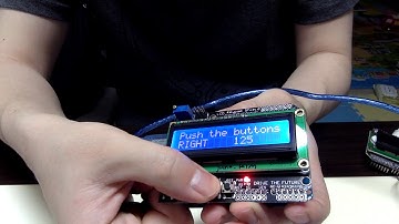 Arduino - LCD Keypad Shield Test