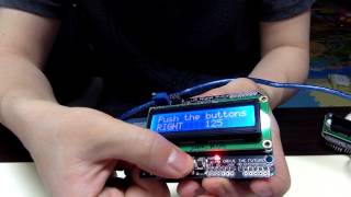 Arduino - LCD Keypad Shield Test Arduino - LCD Keypad Shield Test