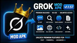 Grok Mod APK Latest Version 🔓 Premium AI Chat Unlocked for Android