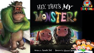 Hey, That's my monster - Read aloud: Animated Read along story for kids by Amanda Noll