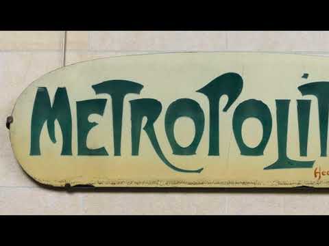 Trois minutes d'art - Hector Guimard et le métro parisien