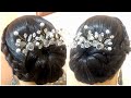 Hairstyle for Wedding | Easy Hairstyles for Girls | Hairstyles with hair accessories