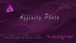 Affinity Photo - Kurs - 87 Filtry wyszukiwania krawędzi screenshot 1