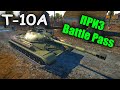 БЫСТРЫЙ ОБЗОР Т-10А | Battle Pass War Thunder