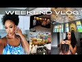 Weekend Vlog No.1 | Lash with me , shopping , Homegoods , Cash stuffing, setting up patio and MORE