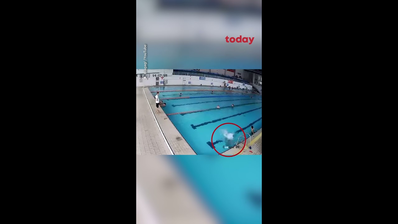 Drowning Boy Goes Unnoticed At Busy Public Pool In China