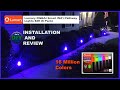 Lumary Remote Controlled Pathway Lights Installation and Review.  (Jon&#39;s DIY)