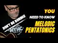 Better Pentatonic Technique = Better Solos &amp; Melodies!
