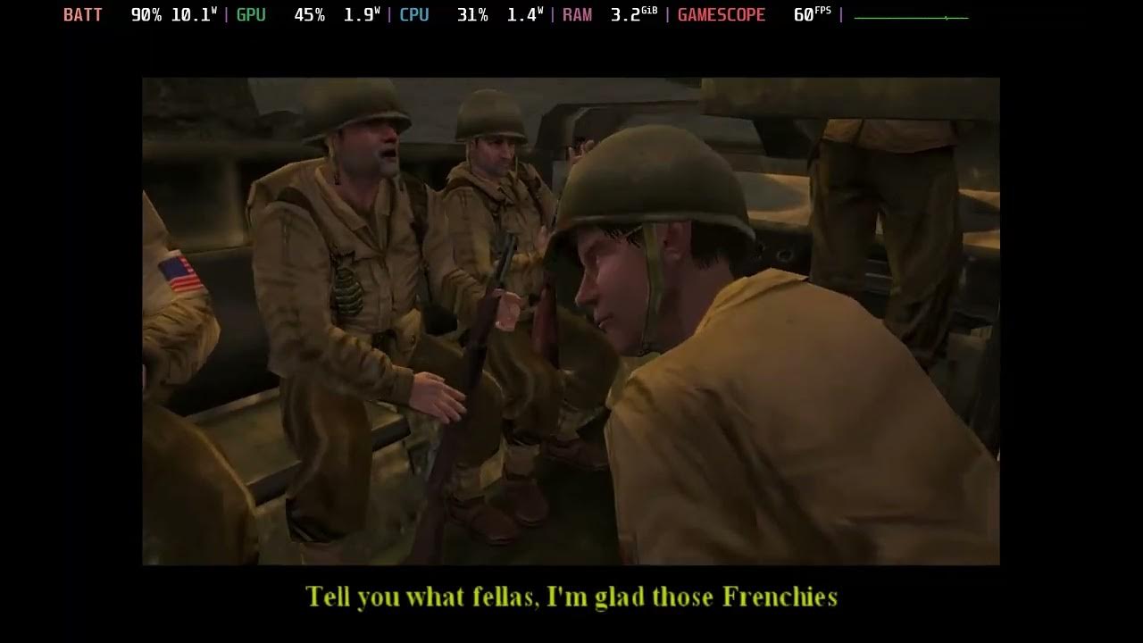 Call of Duty 2 Big Red One Part 1 PCSX2 Steam Deck Gameplay YouTube