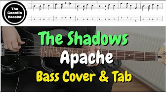 The Shadows - APACHE - Bass cover with tabs The Shadows - APACHE - Bass cover with tabs