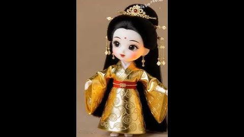 PixVerse V5 Image Text 360P Animate the doll