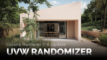 Uvw Randomizer | Corona Renderer 7 - 8 Update | 4pixos Academy