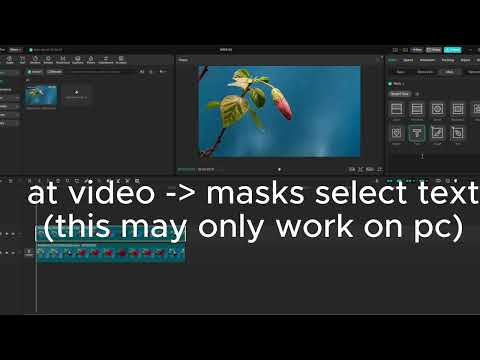 How to do negative text effect in CapCut pc | no export