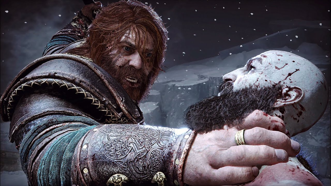 God of War: Kratos clássico enfrenta Thor em arte sensacional