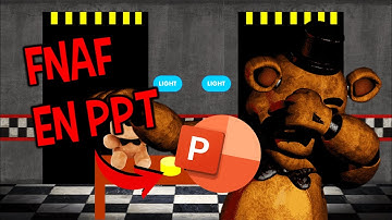 ¿Cómo HACER tu propio FANGAME de FNAF en POWERPOINT? [PARTE 1]