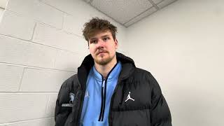 Henri Veesaar Post-Georgia Tech Interview | UNC Basketball