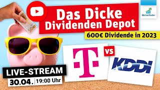 Dicke Dividenden 2023 - KDDI vs Deutsche Telekom