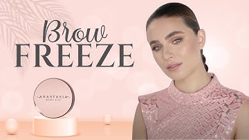 How to use Brow Freeze ft. Emma | Eyebrow Holding Tutorial | Boddess