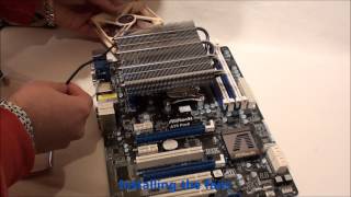 Noctua NH-L12 low profile CPU cooler AMD installation