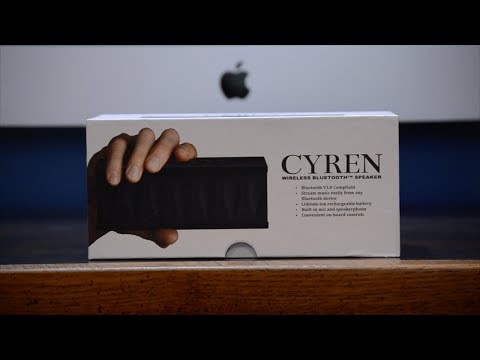 Photive Cyren Portable Bluetooth Speaker Unboxing and Review