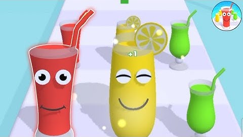 Juice Run Gameplay #12 All Levels Android IOS