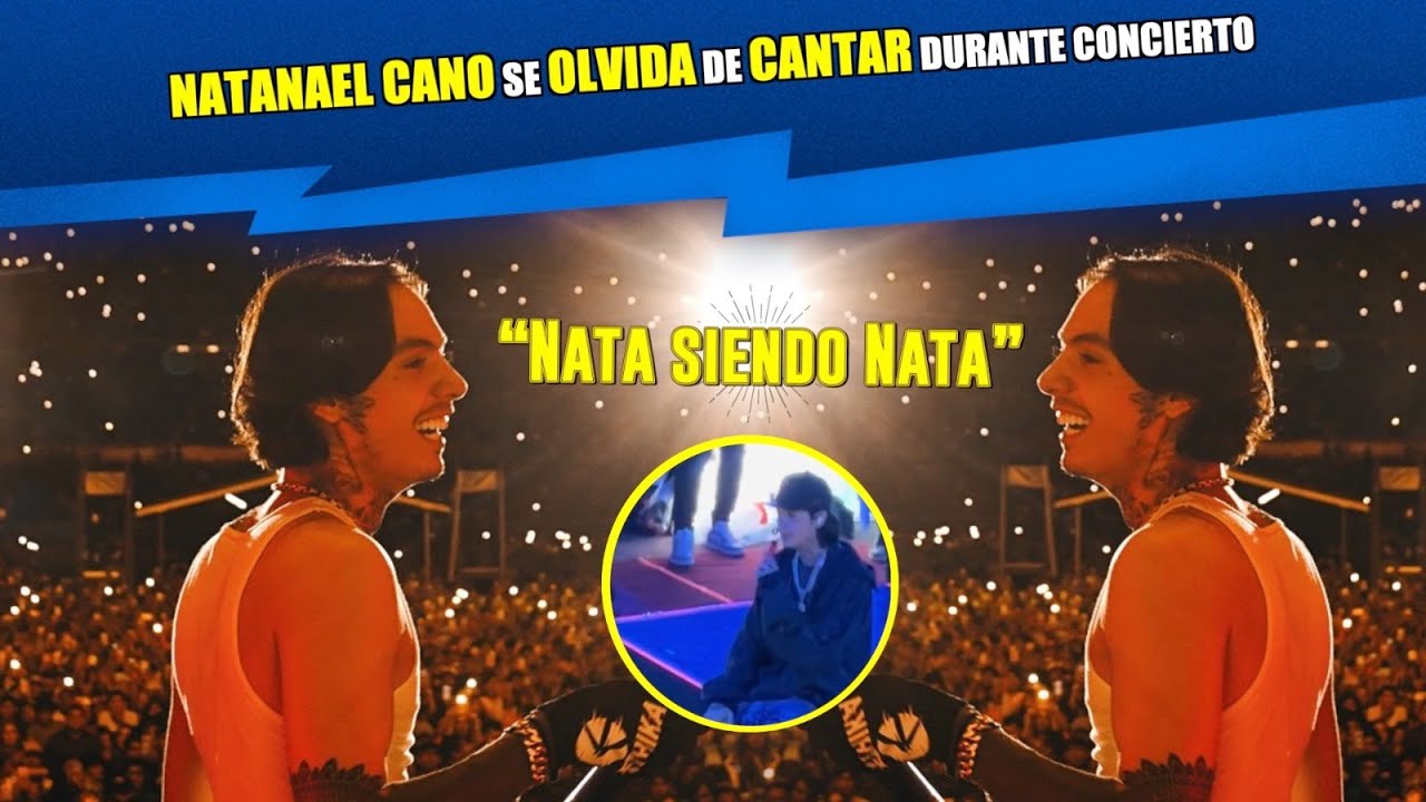 Previsualización de video para nota Natanael Cano se olvida de cantar durante concierto