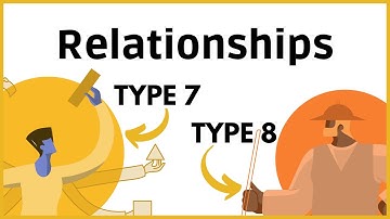 How is Enneagram 7 in Relationships with Type 8?