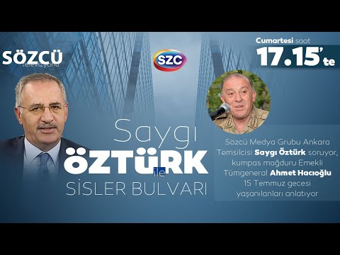 Saygı Öztürk ile Sisler Bulvarı 12. Bölüm | Konuk: Emekli Tümgeneral Ahmet Hacıoğlu