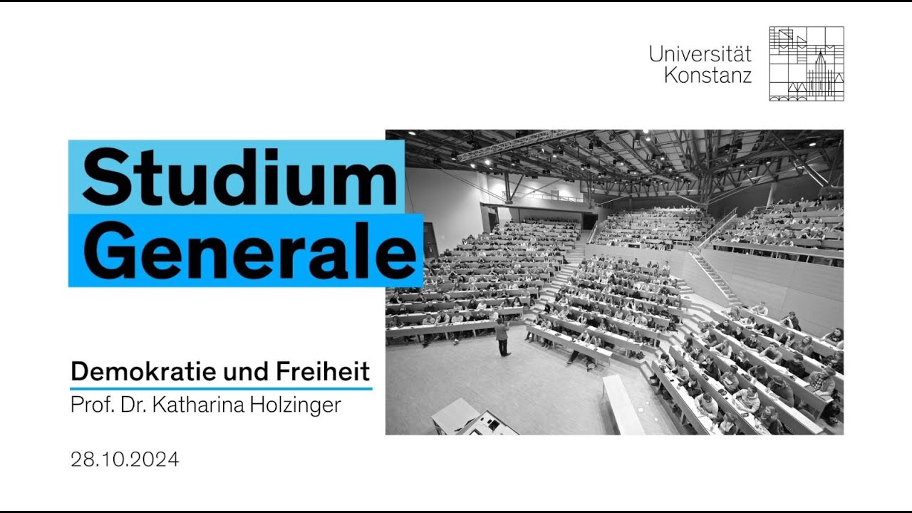 „Wissenschaft für Demokratie und Freiheit“ – Prof. Katharina Holzinger (Universität Konstanz)