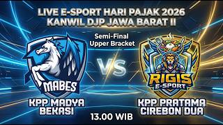 [E-Sport MLBB] KPP Madya Bekasi vs KPP Pratama Cirebon Dua