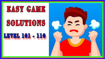 Easy game tricky question (level no.101-110) || Solve || Easy game play