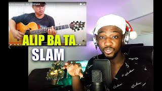 ALIP BA TA - Gerimis Mengundang - Slam Fingerstyle cover REACTION