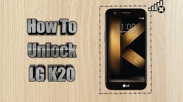 How to unlock LG K20 | Sim Unlock LG K20