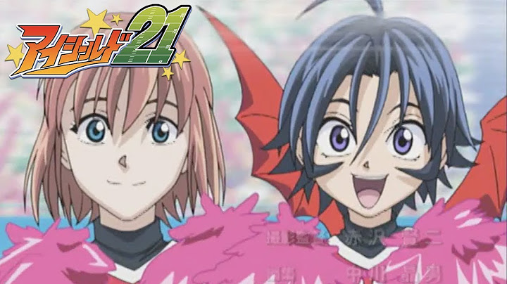 Eyeshield 21 - Opening 5 | Honoo no Running Back