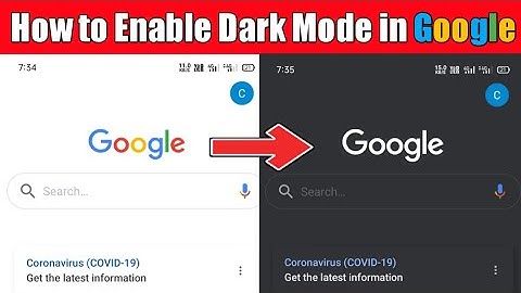 How to Enable Dark Mode in Google App Official