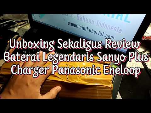 Unboxing + Review Baterai AAA/AA Sanyo dan Charger Panasonic BQ-CC51E/BK-3MCCE Indonesia