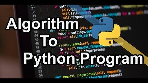 Algorithme & Python 5: Algorithm To Python Program in Arabic Darija سلسلة تمارين الالغوريتم و بايثون