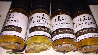 5 PAWNS ♟ Eliquid The Last 4 I Was Surprised AGAIN! I might like the tobacco 😂