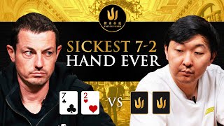 Tom 'Durrrr' Dwan vs Rui Cao  The SICKEST Cash Game Poker hand of ALL TIME