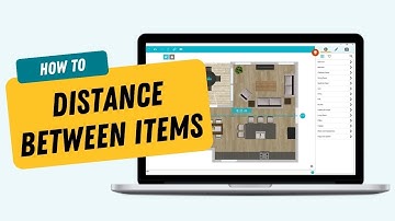 Measure the Distance Between Items - RoomSketcher App