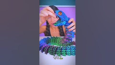 The WEIRDEST 3D Prints in the World #shortfeed #shorts #snake